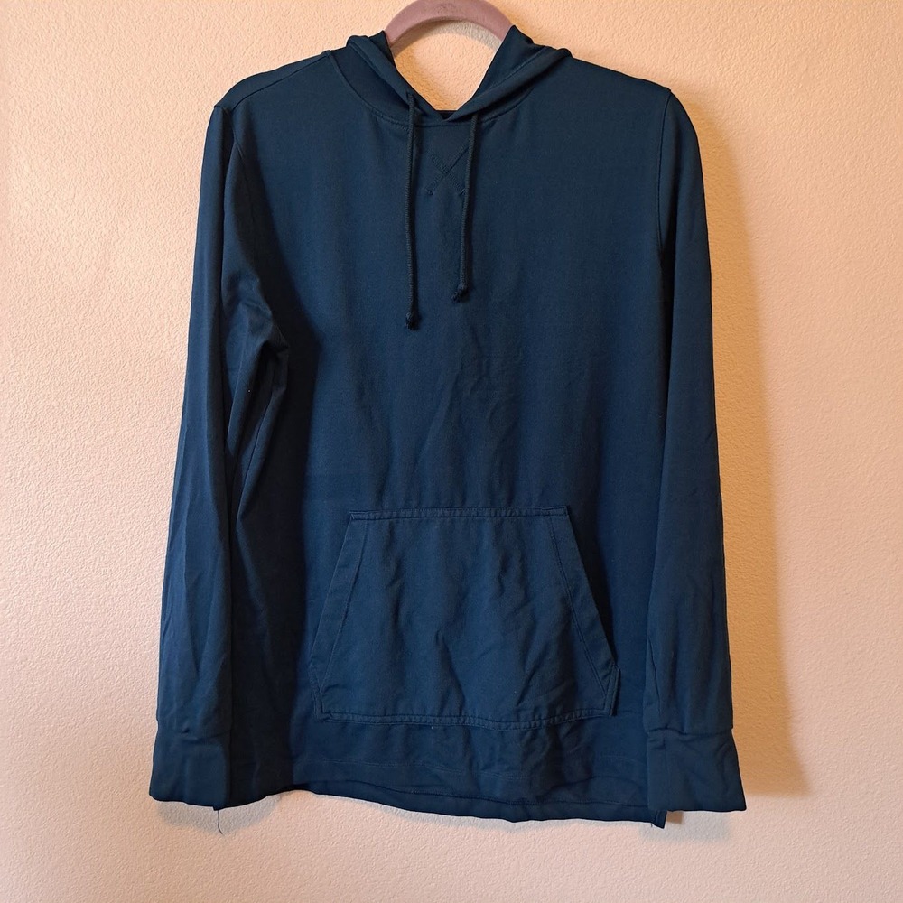 Nike Dri-FIT Womens Hoodie Navy Blue Long Sleeve Pullover Sweatshirt‎ Large